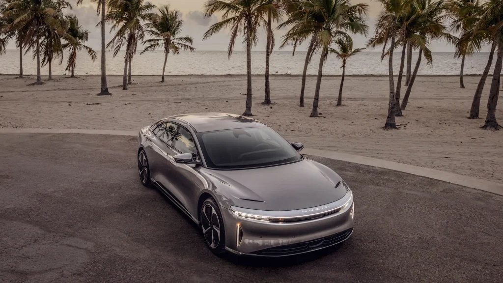 Lucid Air wheelswind